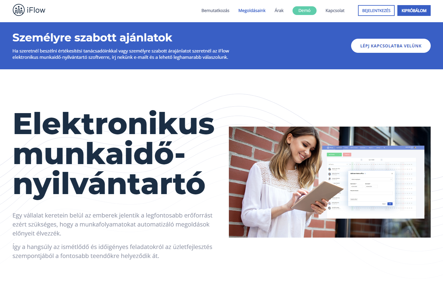 elektronikus munkaido nyilvantarto